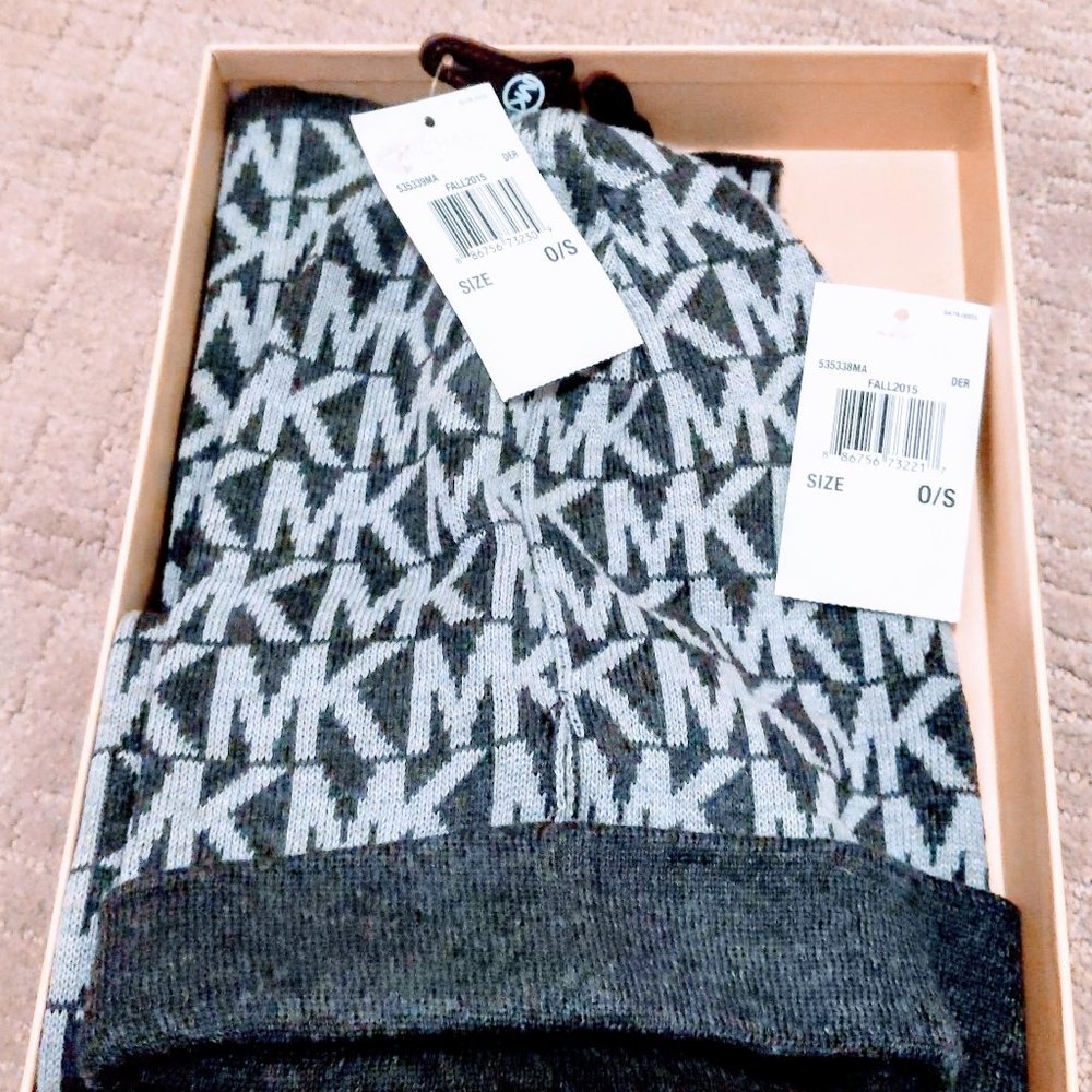 New Michael Kors hat and scarf